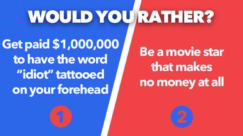 Would You Rather Icebreaker Extreme Edition